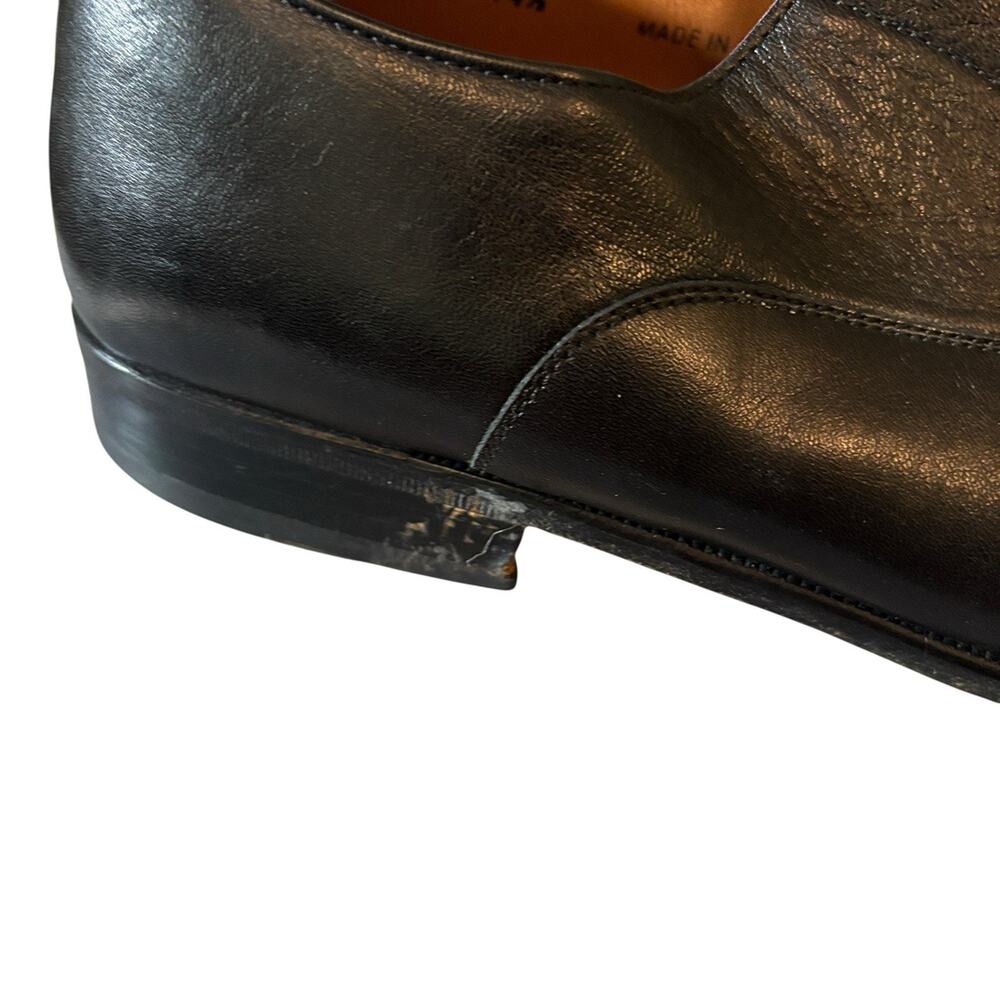 Magnanni Oxford Black Leather Men's Dress Shoes US 11 M - Picture 6 of 8